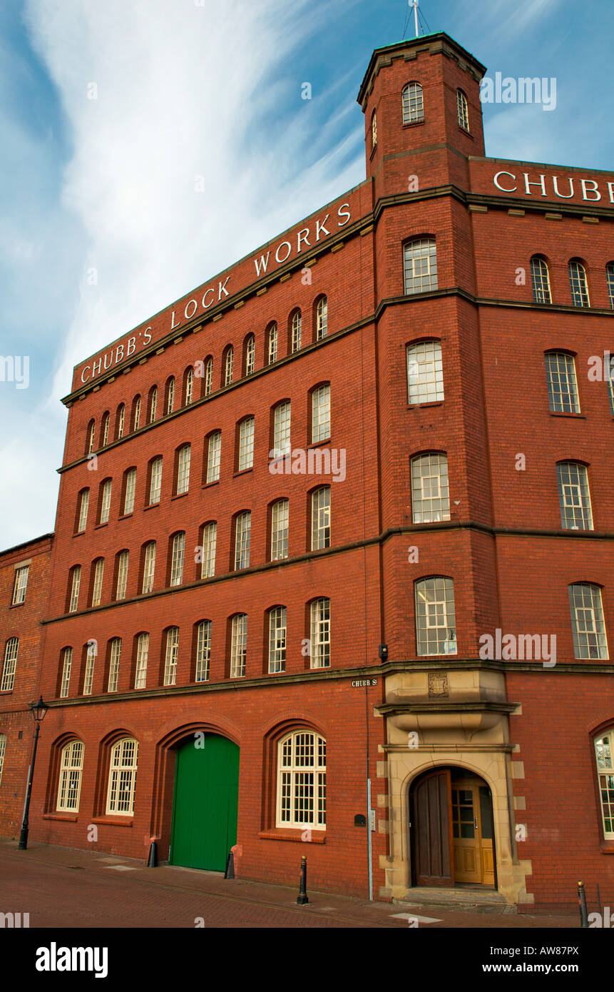 Chubb Gebäude oder Leuchtturm Media Center Wolverhampton Stockfoto