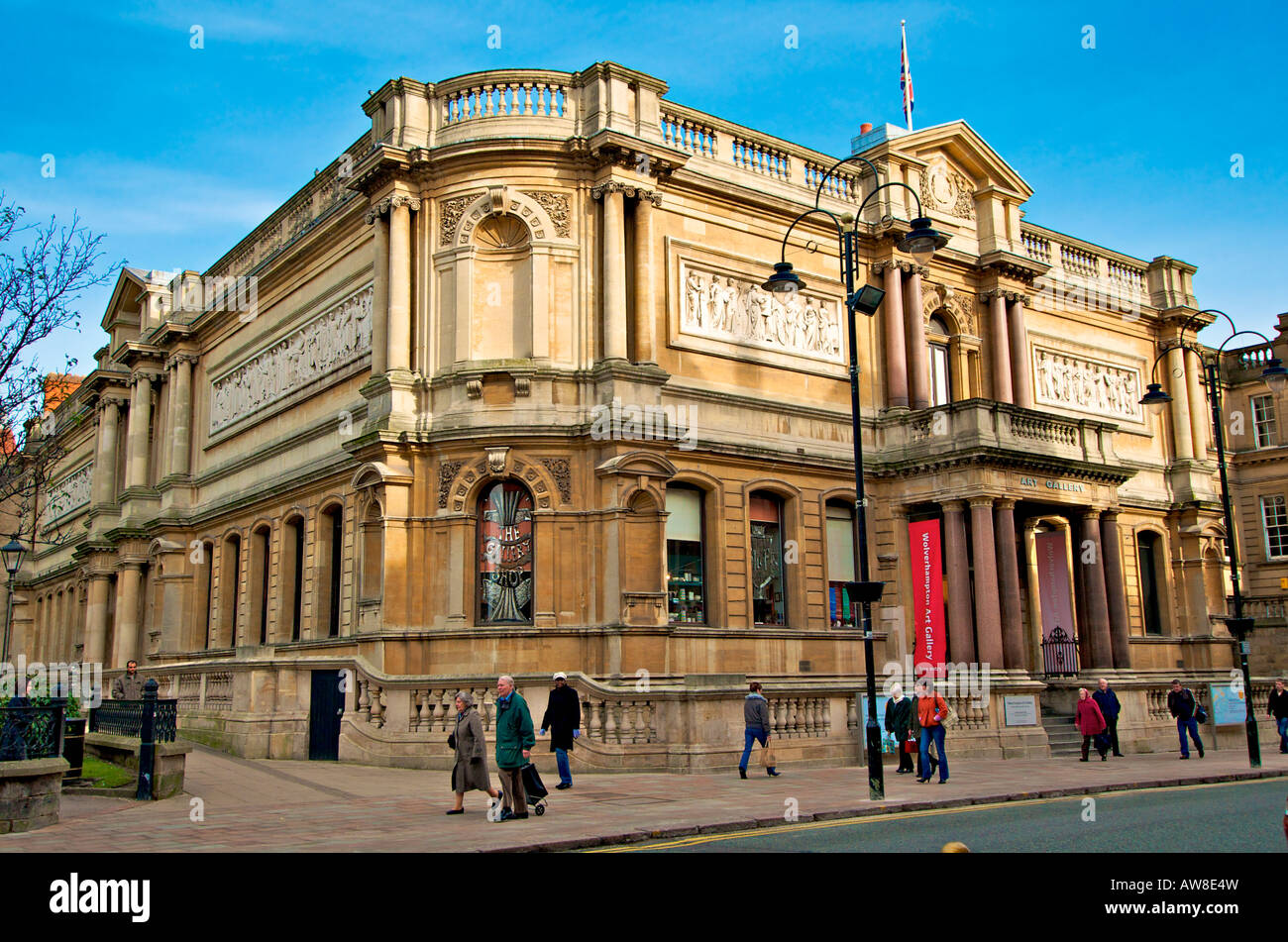 Wolverhampton-Kunst-Galerie Stockfoto