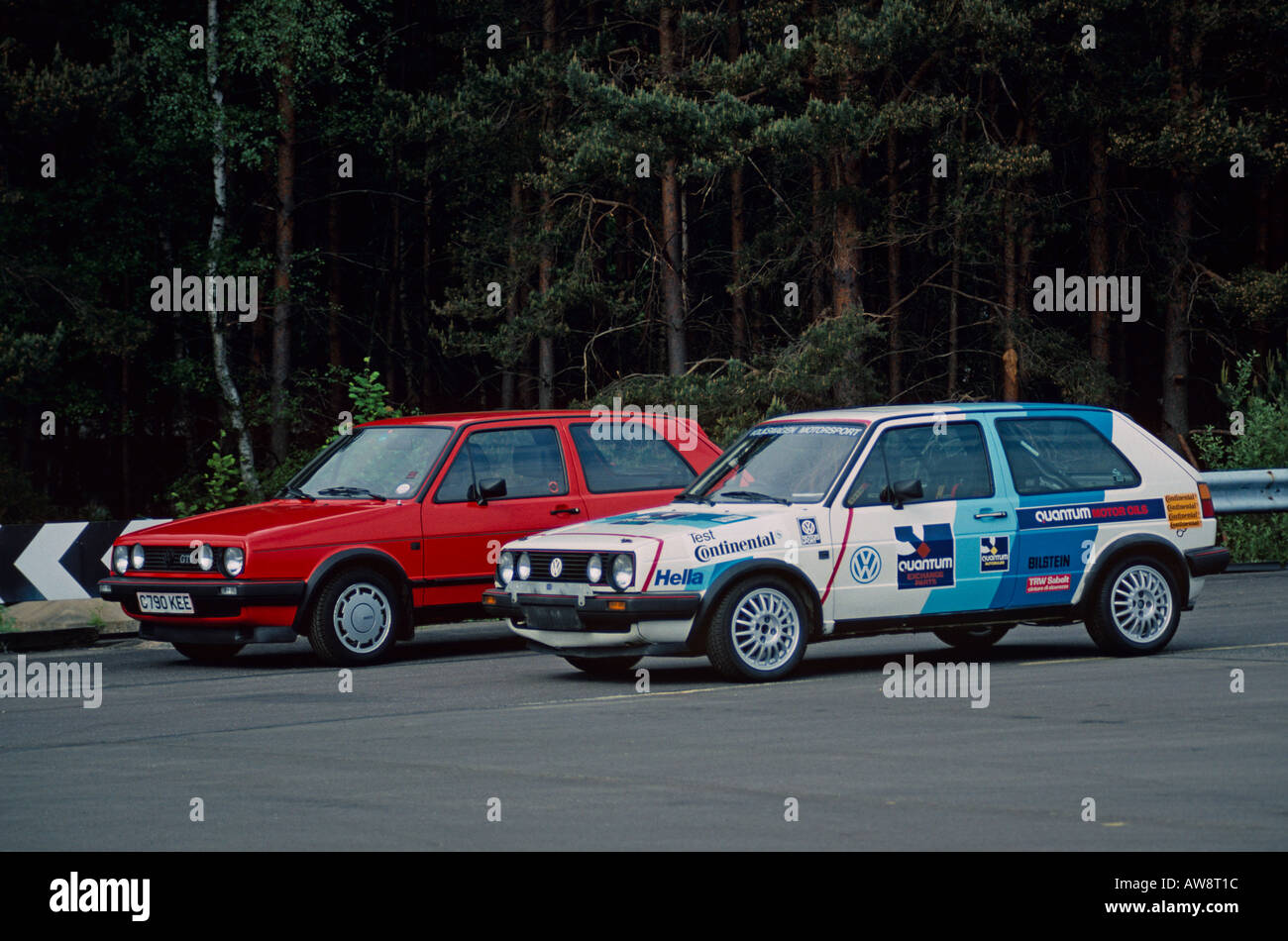 Volkswagen Golf MK2 GTi 1984 bis 1992 Stockfoto