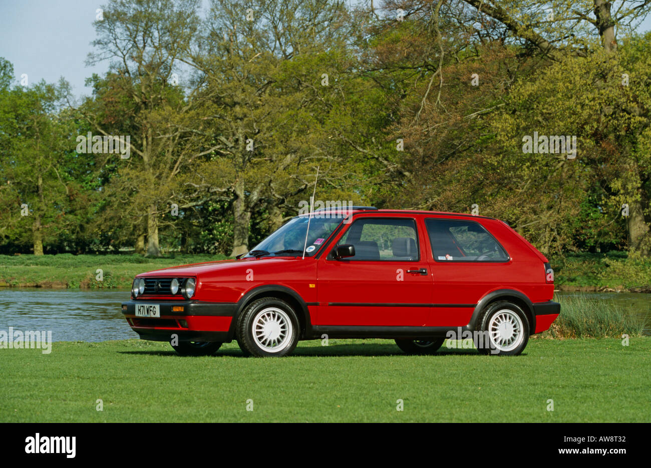 Volkswagen Golf MK2 GTi 1984 bis 1992 (große Stoßfänger Modell) Stockfoto