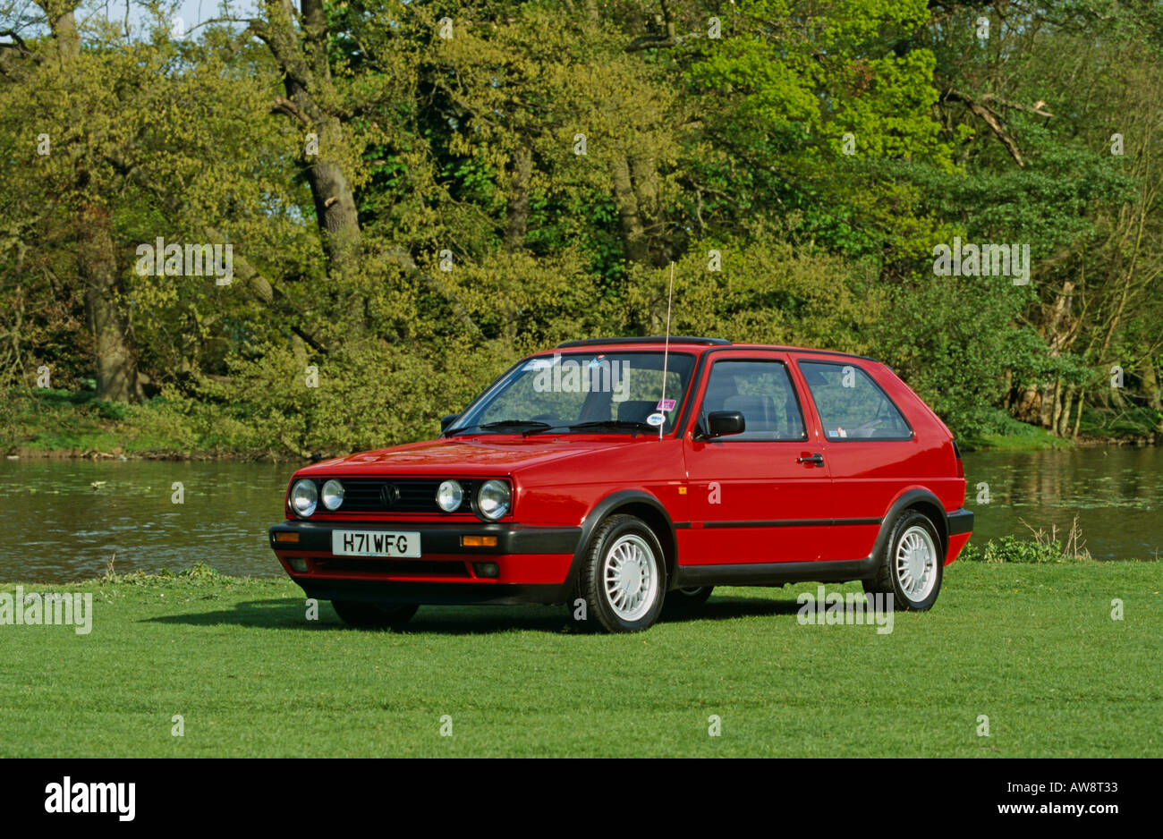 Volkswagen Golf MK2 GTi 1984 bis 1992 (große Stoßfänger Modell) Stockfoto