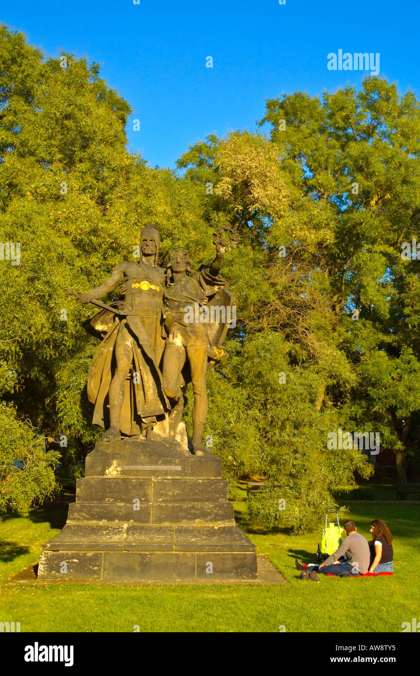 Vysehrad in Prag die Hauptstadt der Tschechischen Republik EU Stockfoto