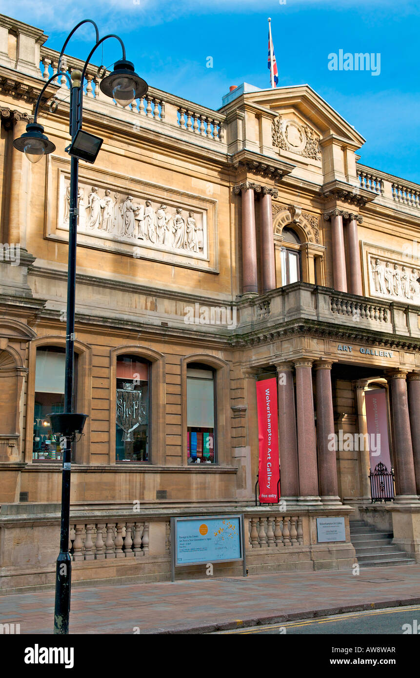Wolverhampton-Kunst-Galerie Stockfoto