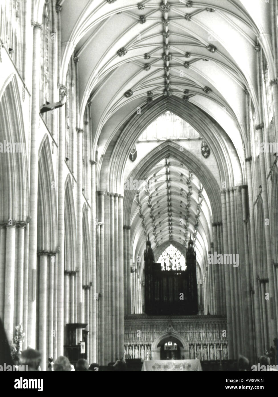 York Minster Cathedral Interior Stockfoto