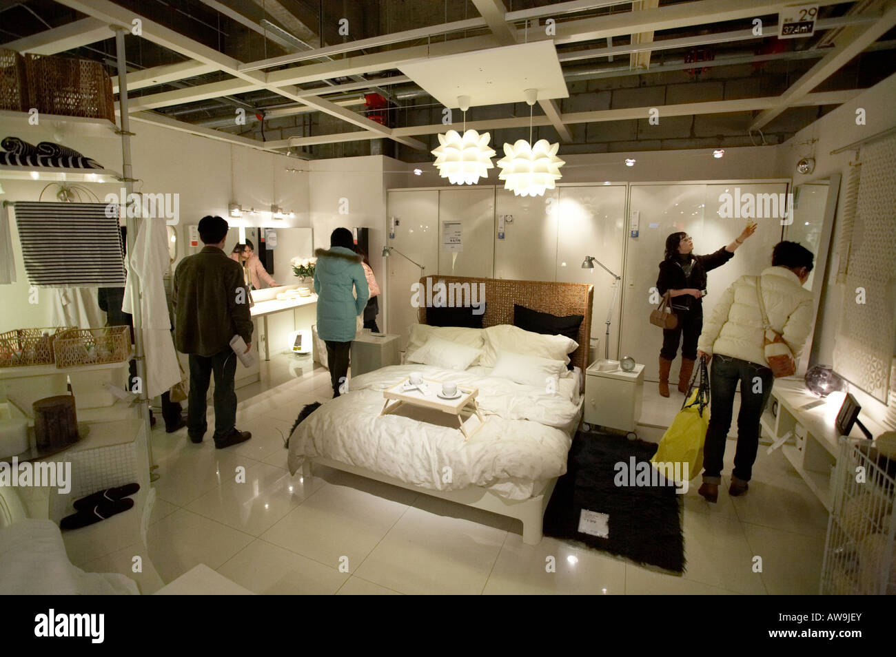 IKEA Möbel Superstore in Puxi Bezirk von Shanghai in Völker Republic Of China VR China Stockfoto