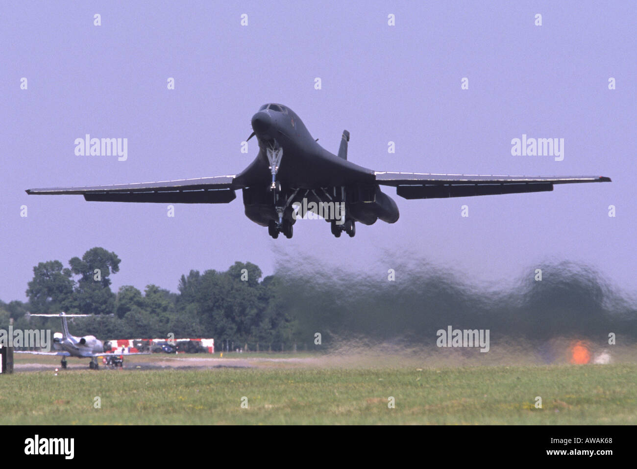 Boeing B-1 b Lancer ausziehen Stockfoto