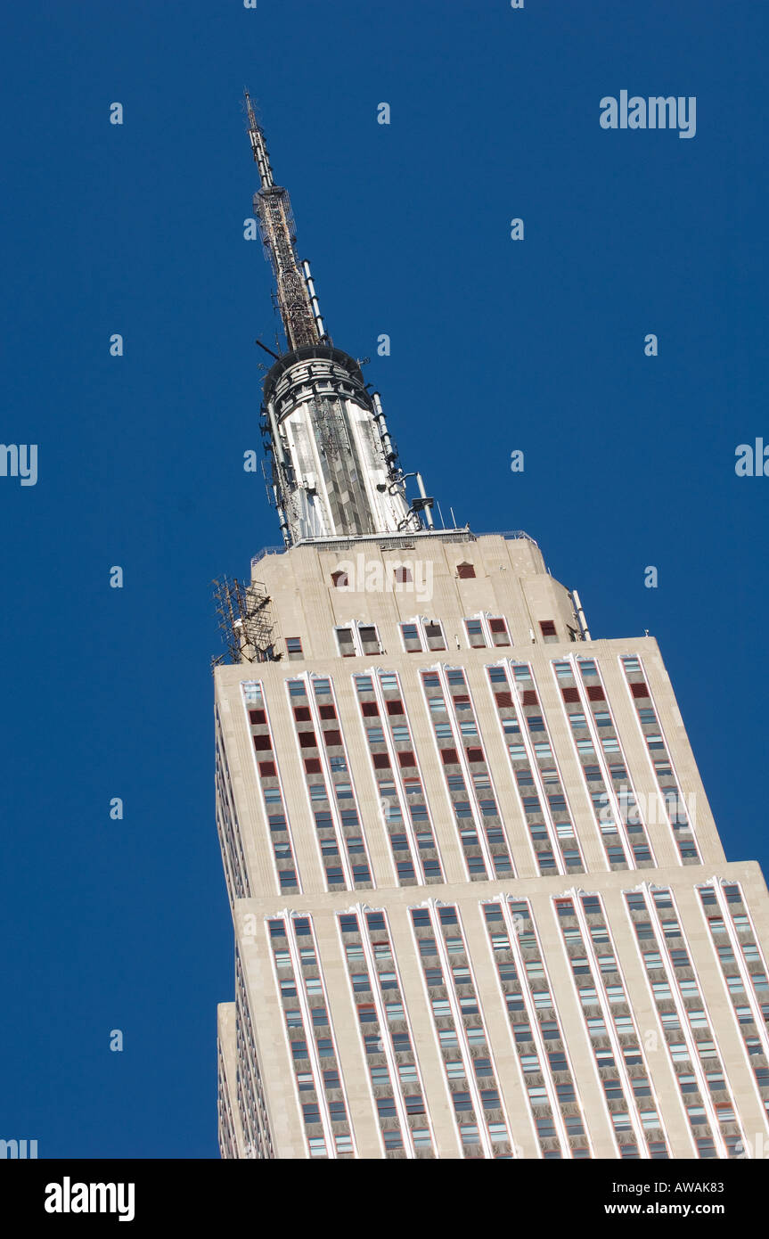 Empire State Building in New York NY Stockfoto
