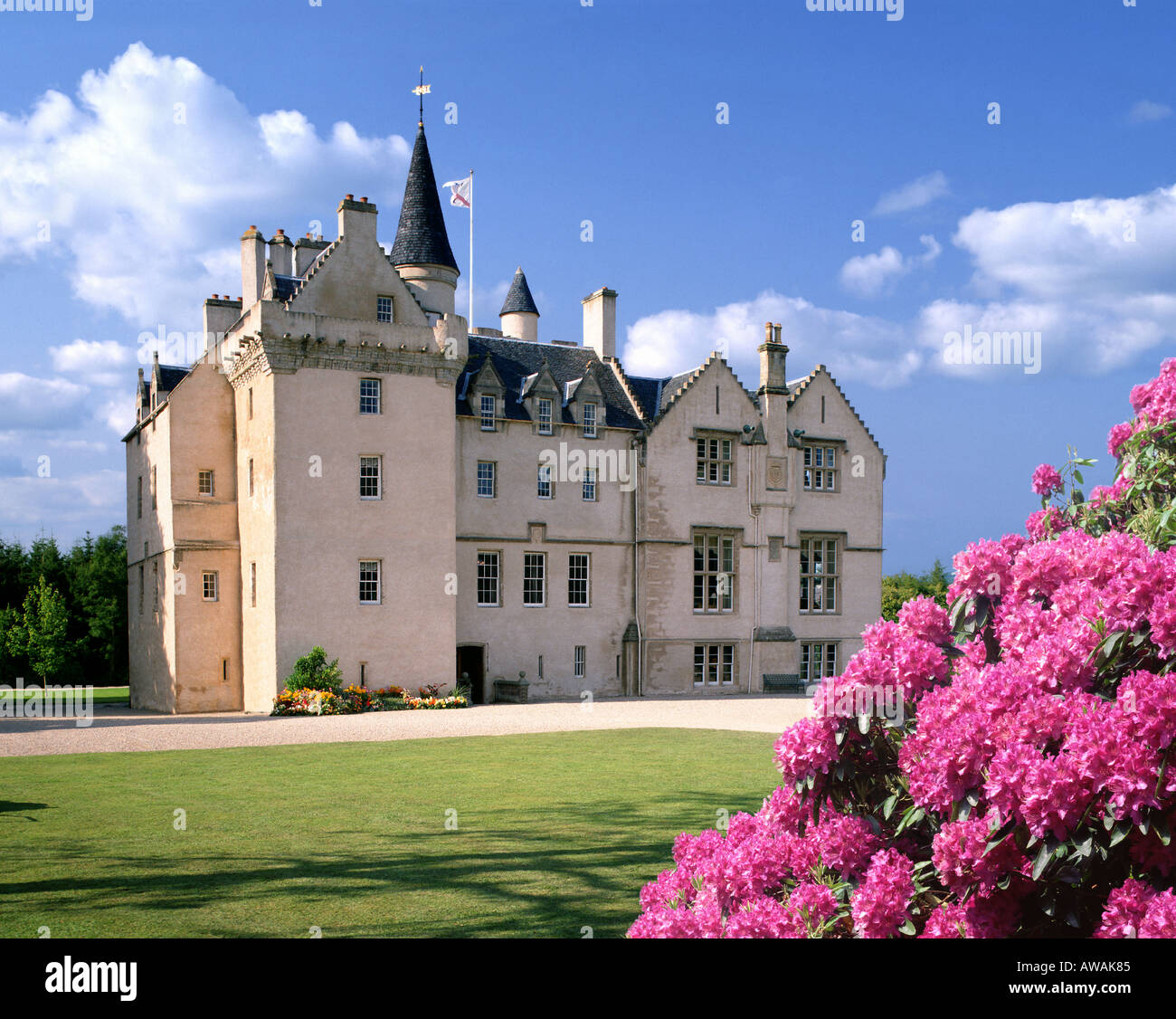 GB - Schottland: Brodie Castle in der Nähe von Inverness Stockfoto