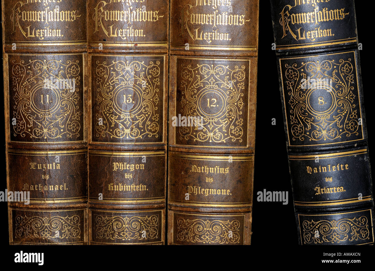Historische Enzyklopädie, Deutschland Stockfoto