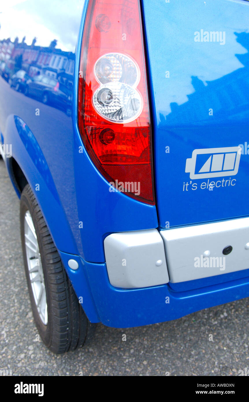 Ein Mega-Stadt Nizza Elektroauto Stockfoto