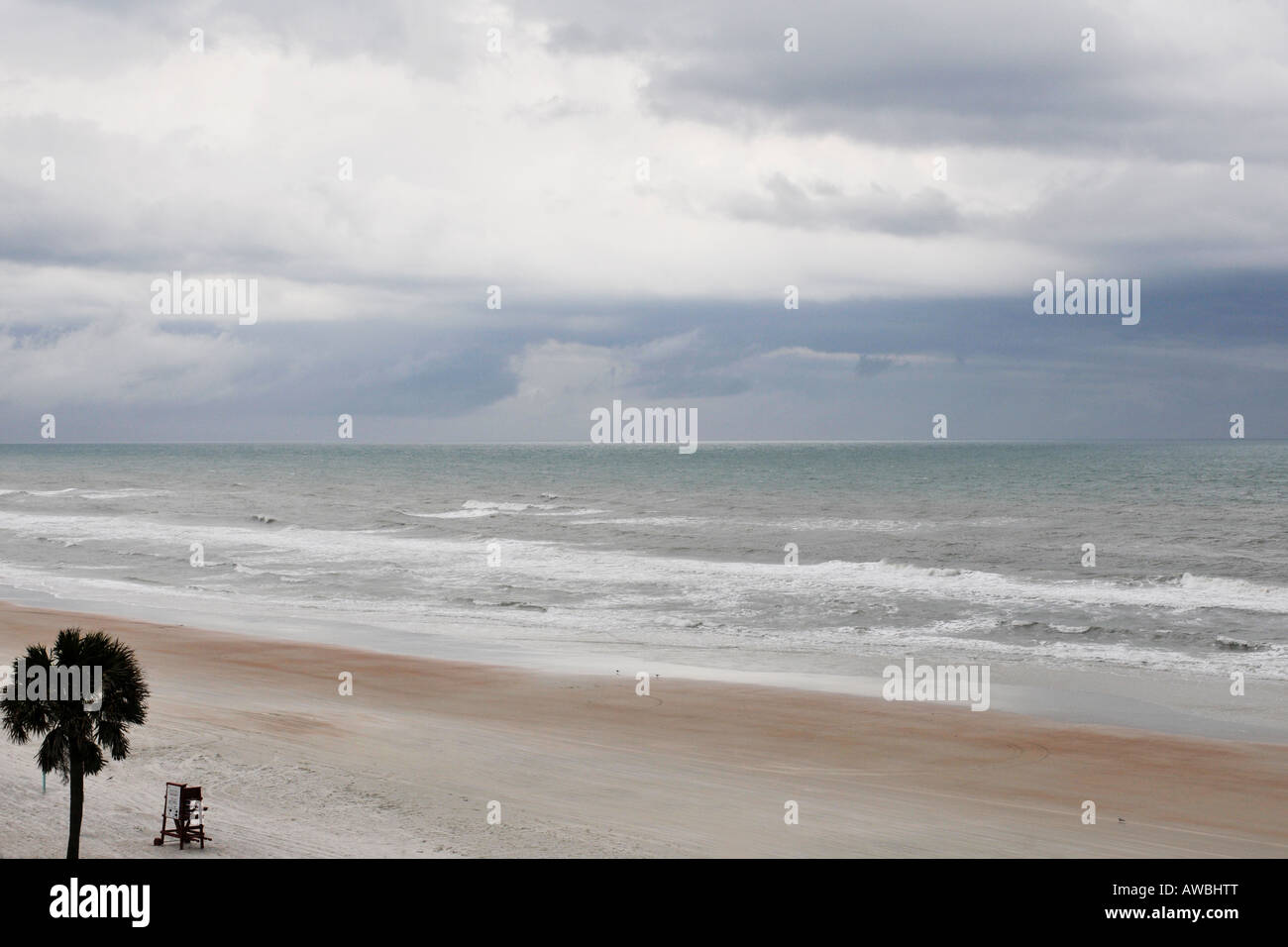 Eine Strand-Szene in Daytona Beach, Florida, Vereinigte Staaten von Amerika Stockfoto