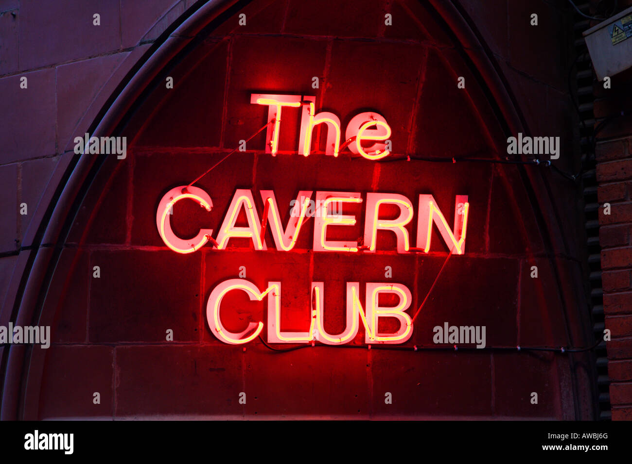 Der Cavern Club Liverpool Merseyside England Stockfoto