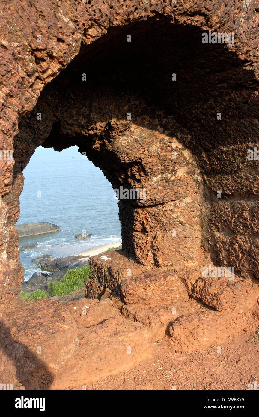 BEKAL FORT, KANJANGAD/KANHANGAD, KASARAGOD DIST Stockfoto