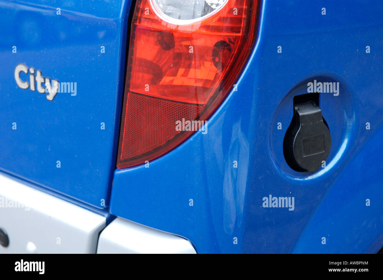 Ein Mega-Stadt Nizza Elektroauto Stockfoto