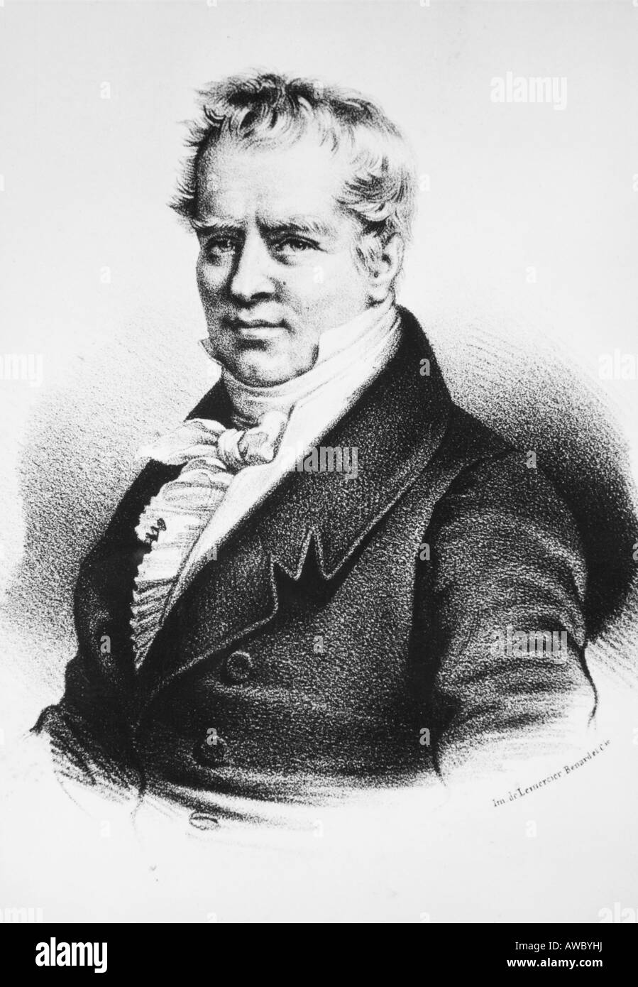 Alexander Von Humboldt-1769 1859 Stockfoto