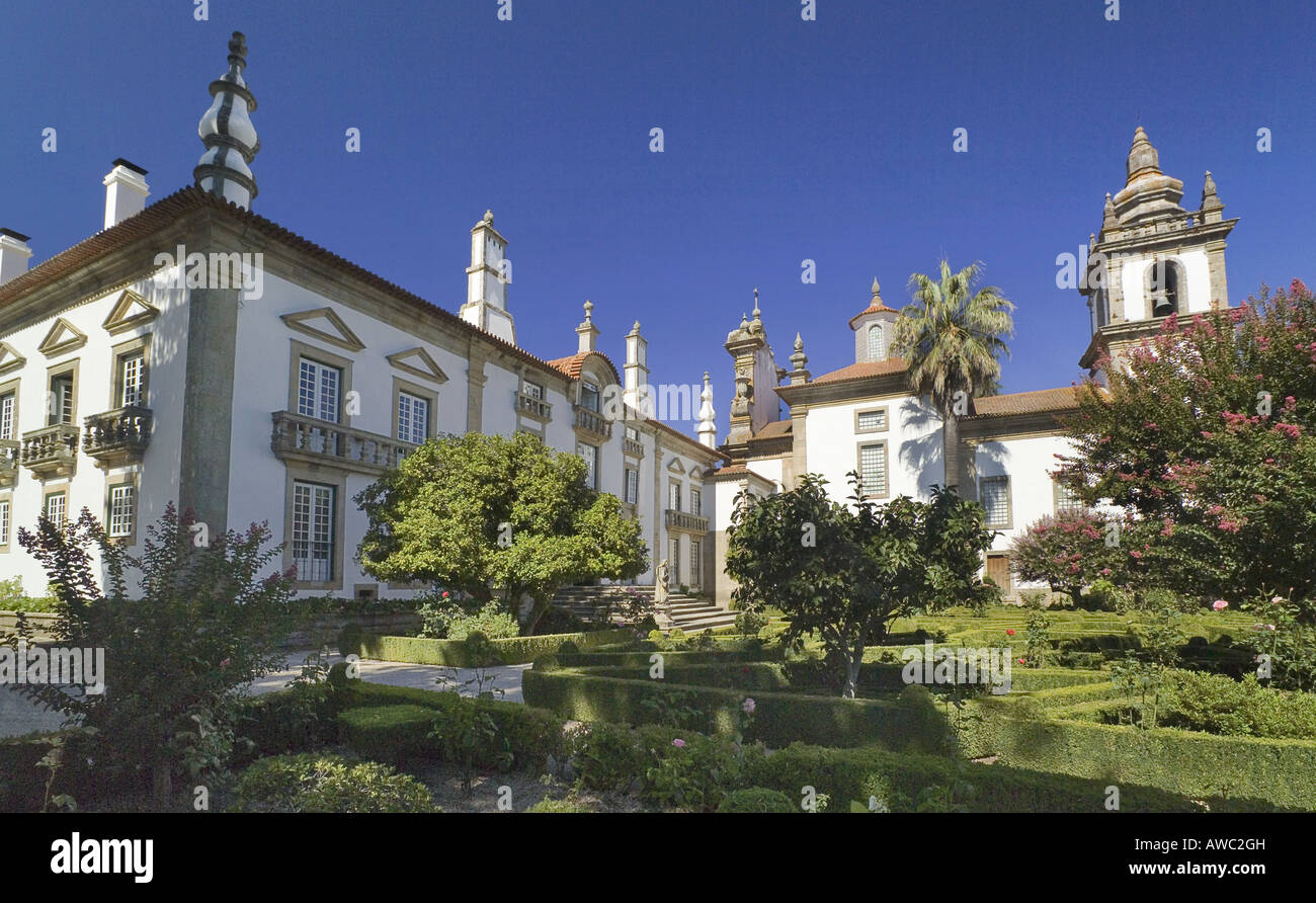 Portugal-Tras-os-Montes-Bezirk, in der Nähe von Vila Real, Mateus Palast, der Solar De Mateus & Gärten Stockfoto