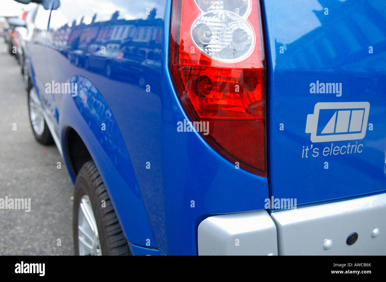 Ein Mega-Stadt Nizza Elektroauto Stockfoto