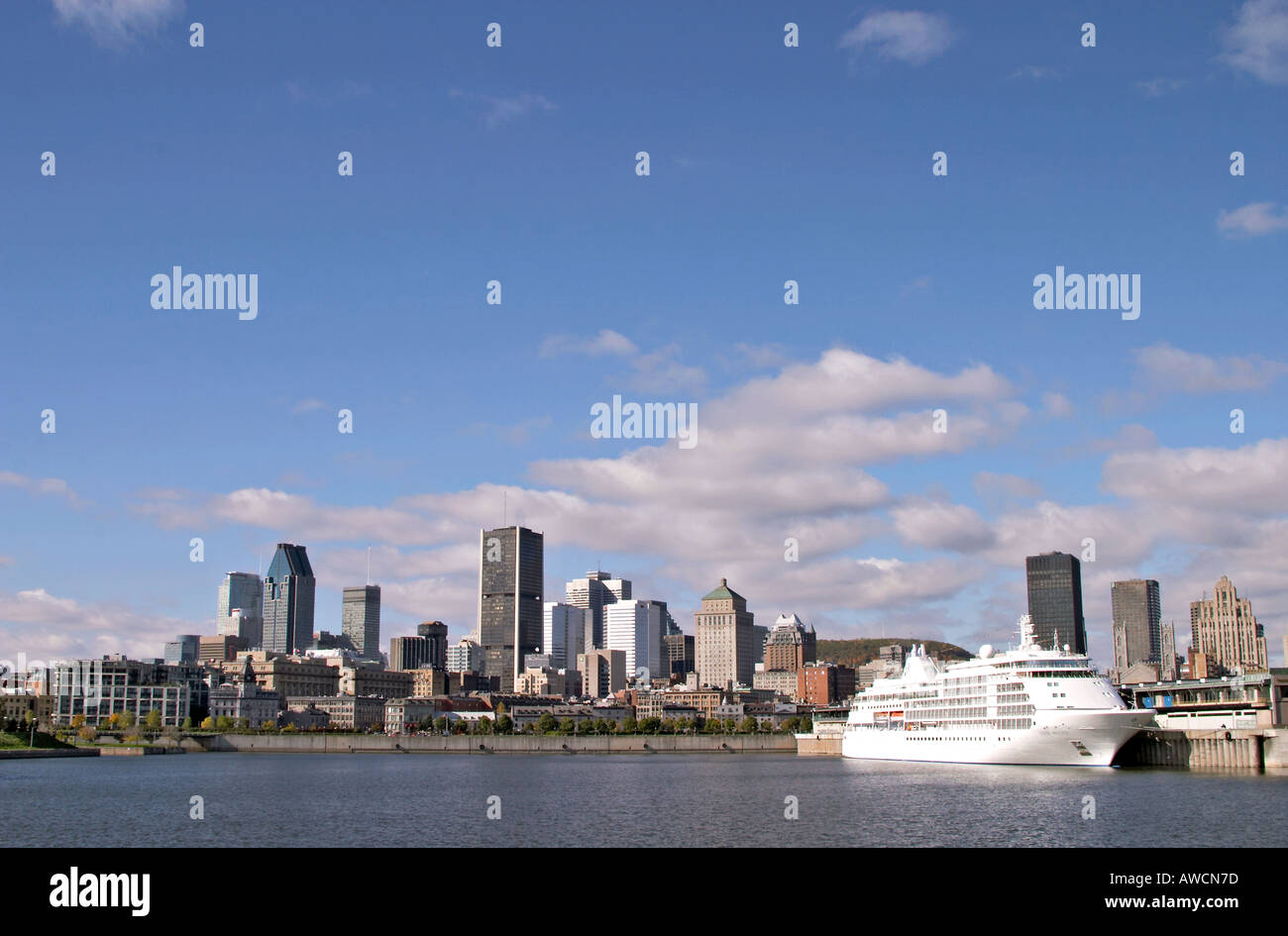 Landschaft Stadt Montreal Kanada Stockfoto