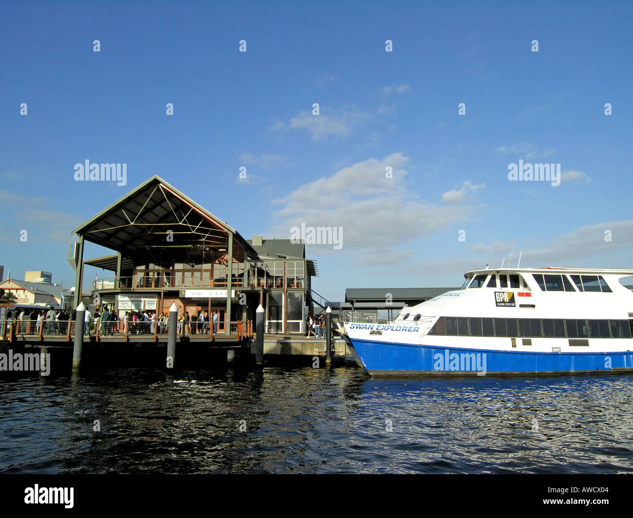 Captain Cook Cruises, Perth Stockfoto