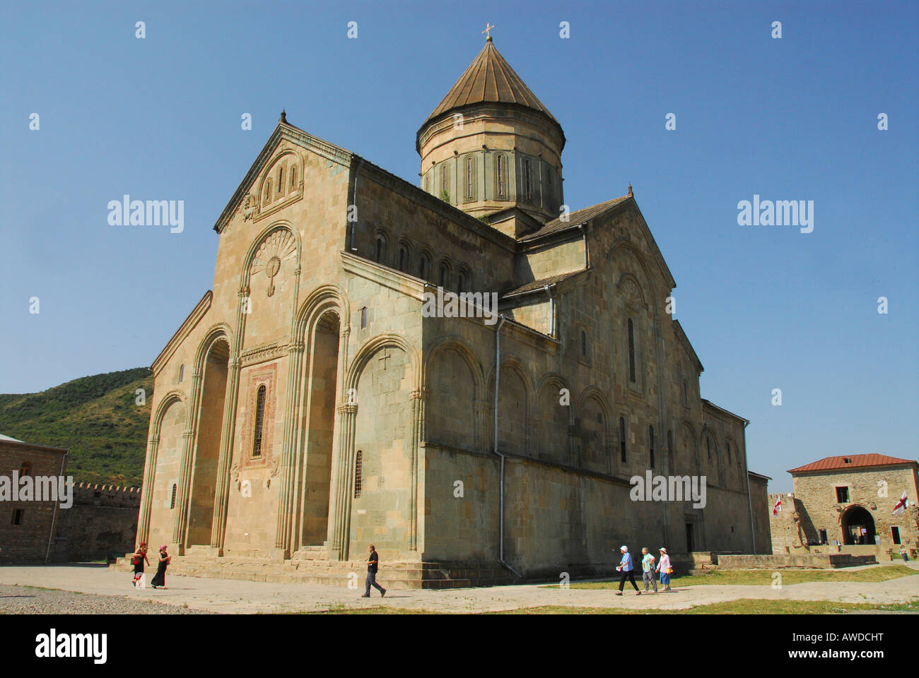 Sweti-Zchoweli-Kirche (UNESCO-Weltkulturerbe), Mzcheta, Georgia, Asien Stockfoto