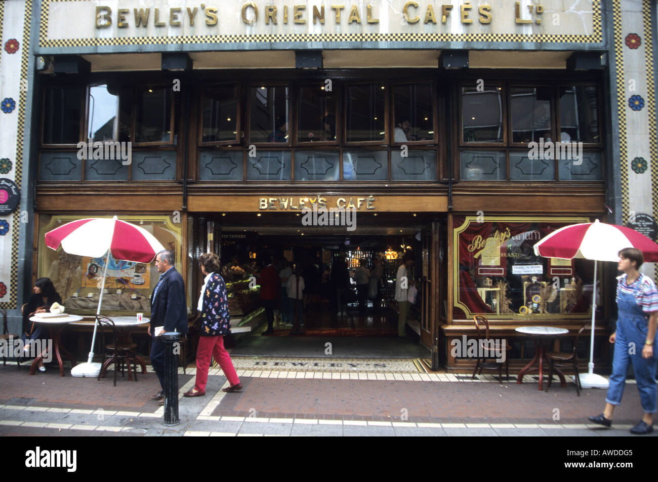 Ladenfront Bewleys Kaffeehaus, Dublin.Southern Irland Stockfoto