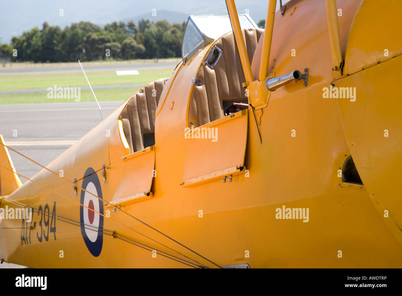 Tigermoth Fusilage Detail. Wings over Illawarra, Albion Park, Australien Stockfoto