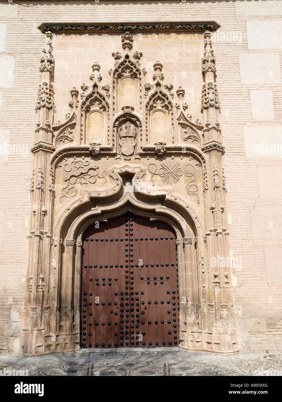 Das Kloster von Santa Isabel La Real in Albayzin Granada Andalusien Spanien Stockfoto