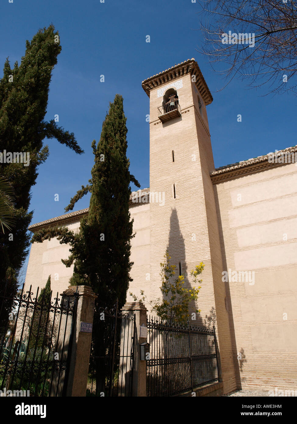 Das Kloster von Santa Isabel La Real in Albayzin Granada Andalusien Spanien Stockfoto