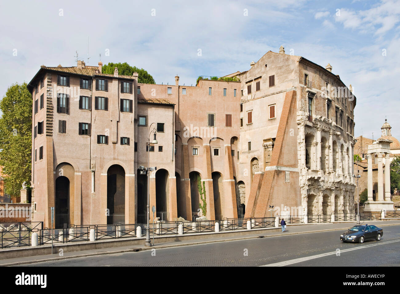 Theater von Marcellus, Rom, Italien, Europa Stockfoto