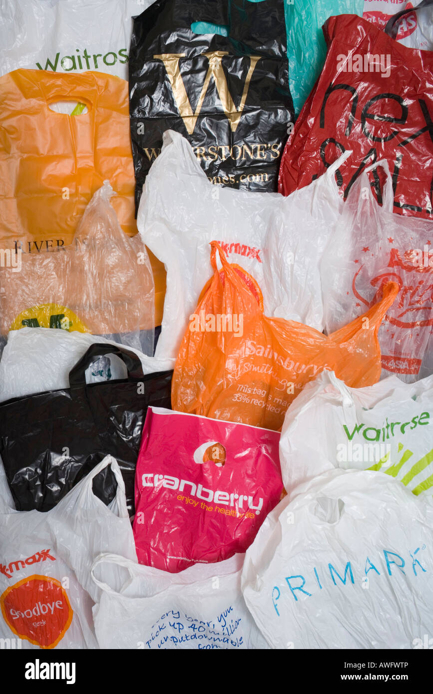 Tragetaschen Stockfoto