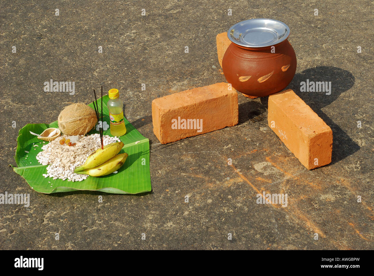ATTUKAL PONGALA TRIVANDRUM KERALA EINS VON DEN GRÖßTEN FRAUEN FESTIVEL WELT Stockfoto