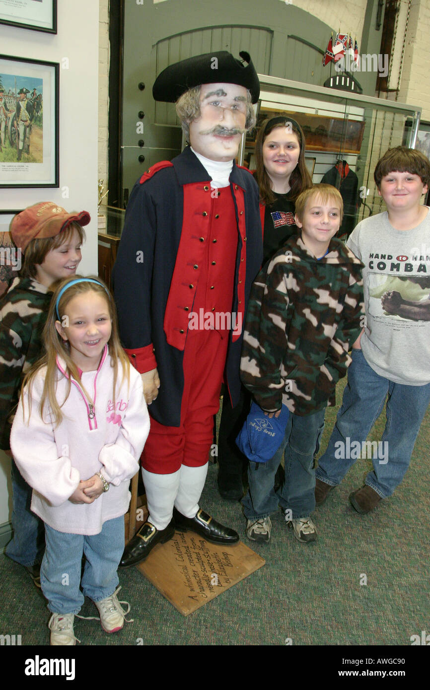 Alabama Limestone County, Athen, Alabama Veteran's Museum, Geschichte, Ausstellungsausstellung Sammlung, fördern, Produkte ausstellen Verkauf, Sammlung, educat Stockfoto