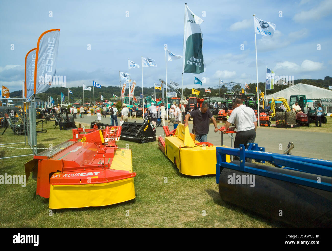 Szene am Royal Welsh Show, 2006 Stockfoto