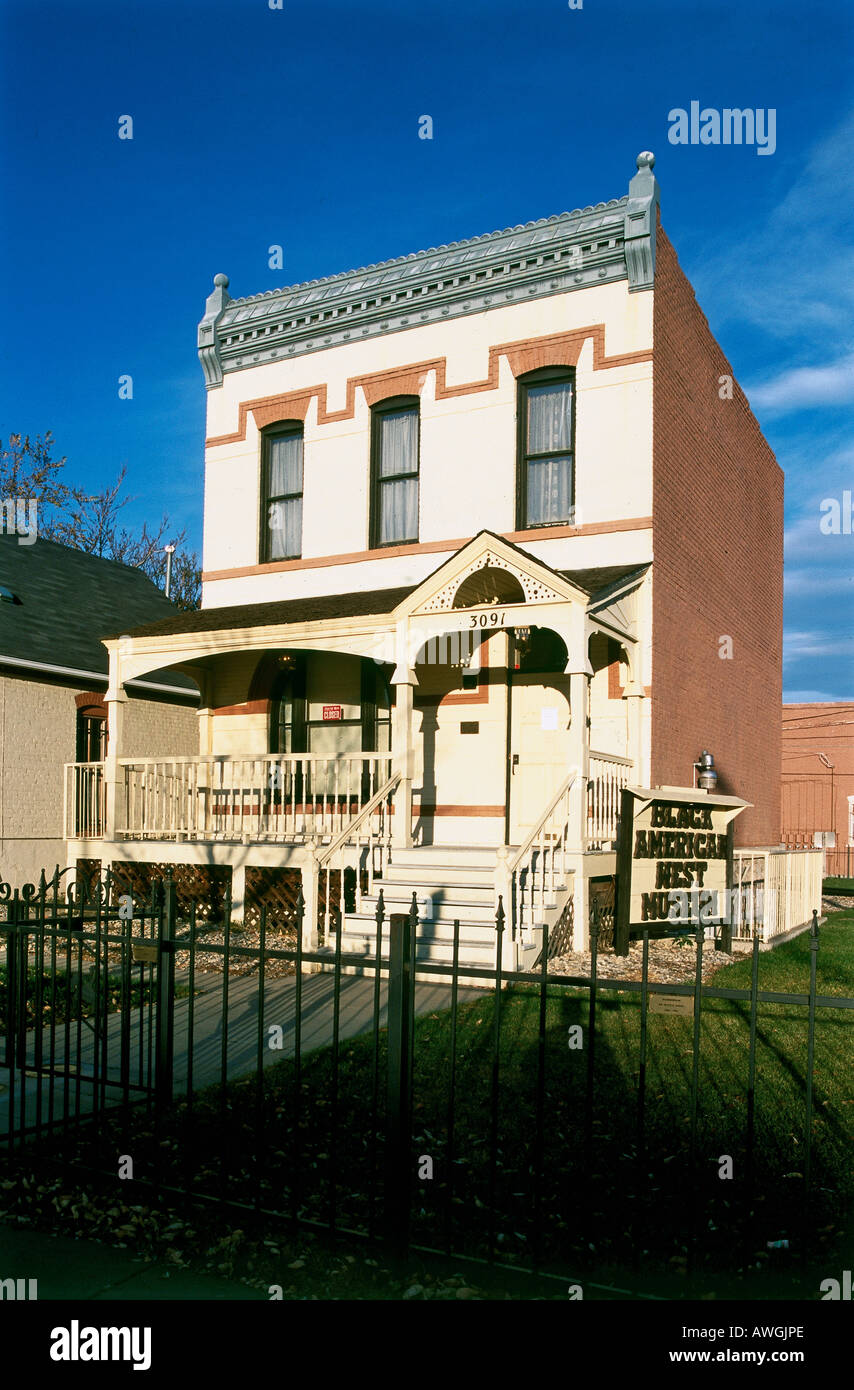 USA, Colorado, Denver, Black American West Museum und Heritage Center, Stockfoto