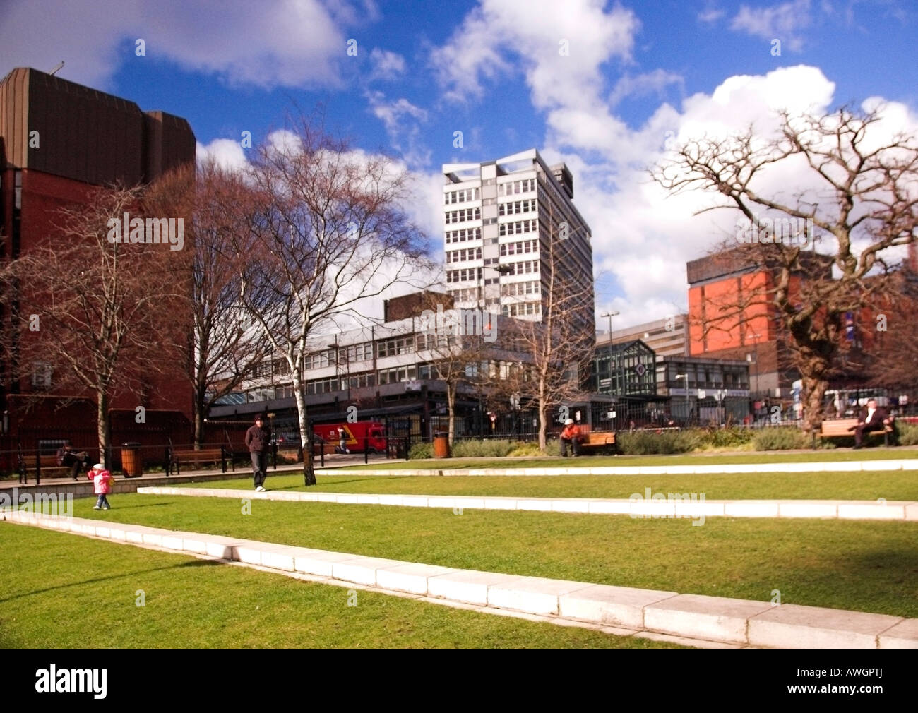 Merrion Center Leeds 2005 Stockfoto