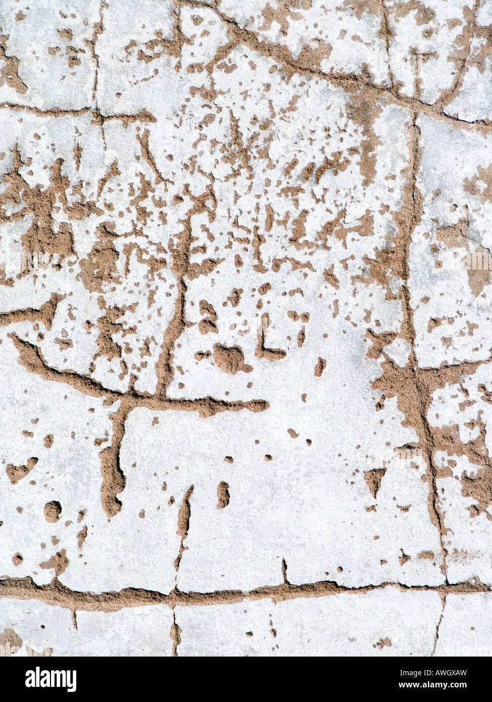 Alt und zerkratzt Wand. Grunge Hintergrundelement. Stockfoto
