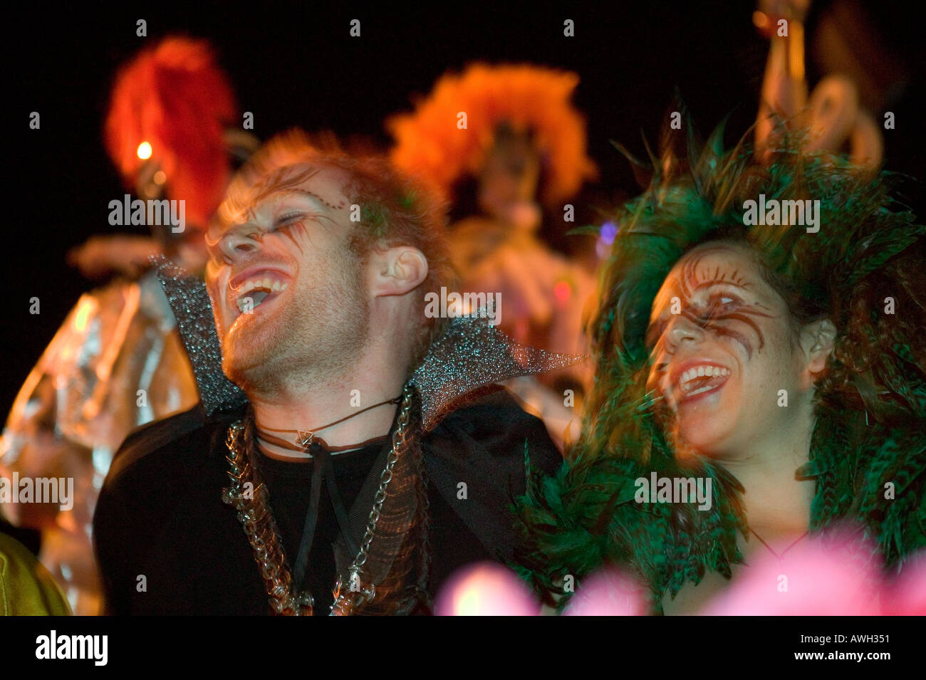 Halloween-Parade in New York City USA 30. Oktober 2004 Stockfoto