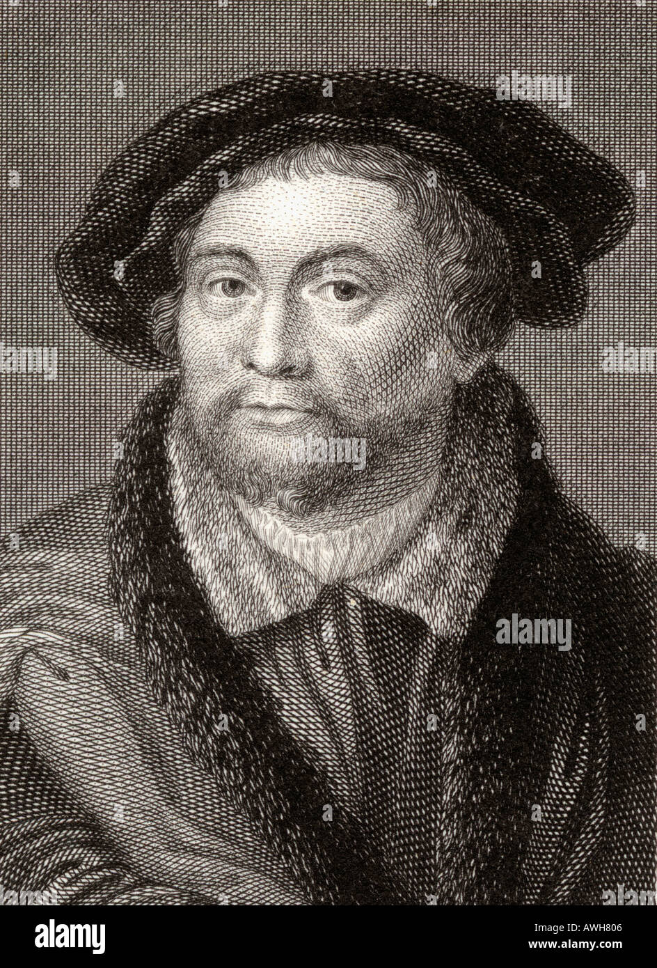 Martin Luther, 1483-1546. Deutscher Professor der Theologie, Komponist, Priester, Mönch und religiösen Reformer. Stockfoto