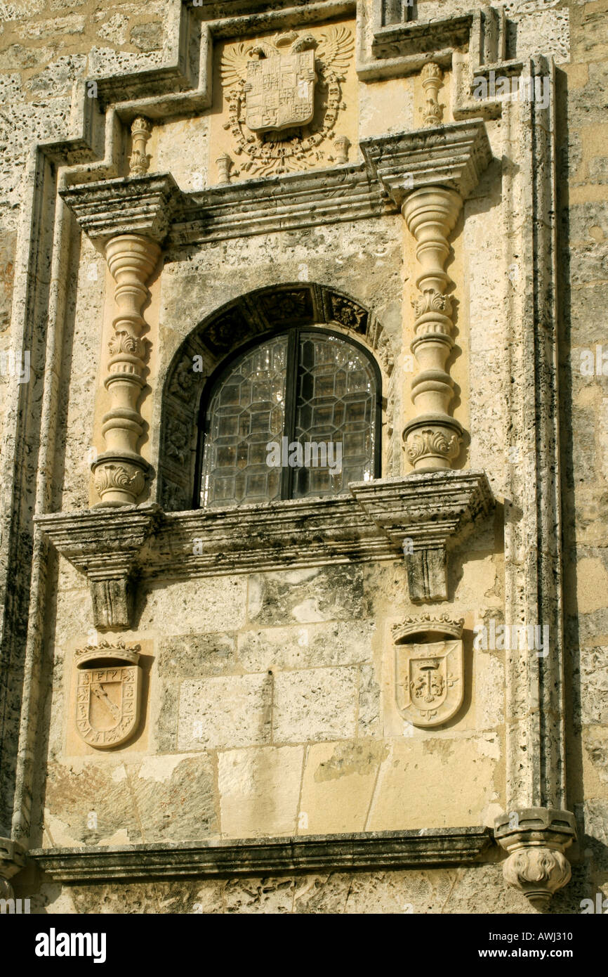Dominikanische Republik Santo Domingo Königspalast Häuser Stockfoto