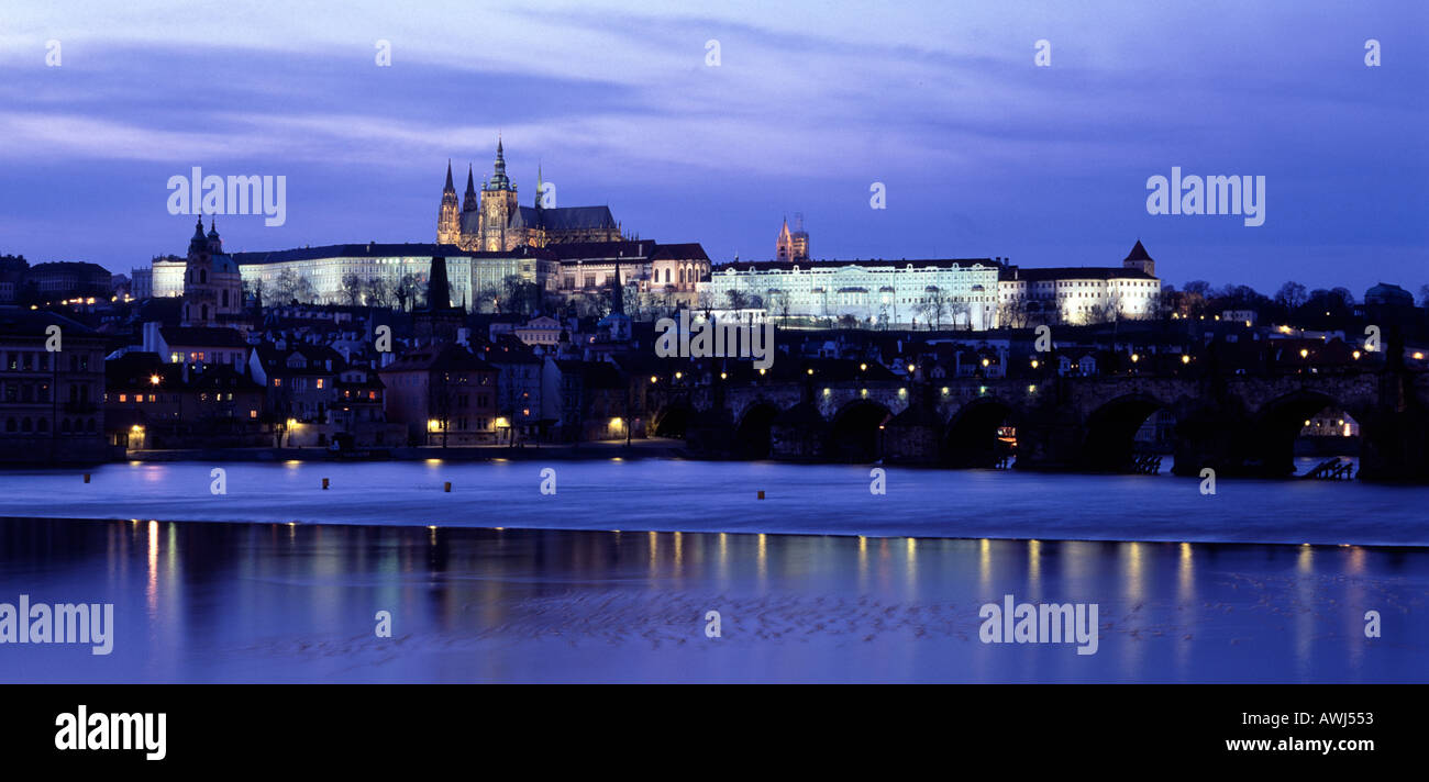 Hradschin Burg, Prag, Tschechien Stockfoto