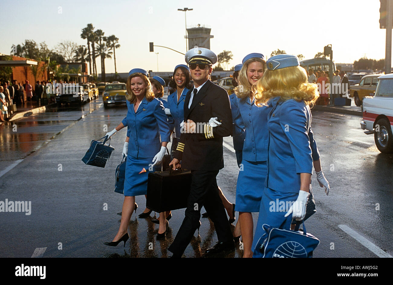 CATCH ME IF YOU CAN 2002 DreamWorks/Amblin Film mit Leonardo DiCaprio Stockfoto