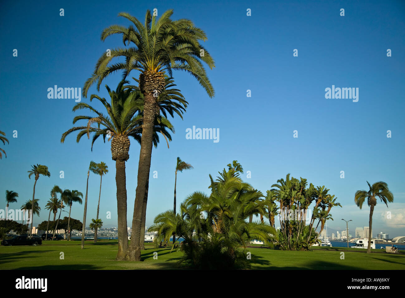 Shelter Island San Diego, Kalifornien, USA Stockfoto