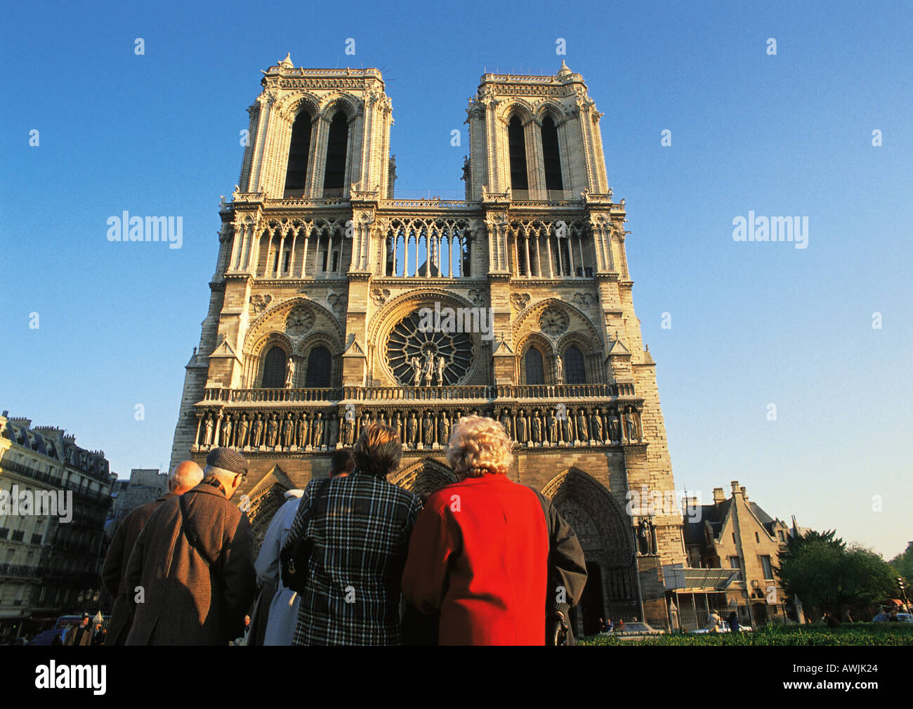 Frankreich, Paris, Kathedrale Notre-Dame Stockfoto