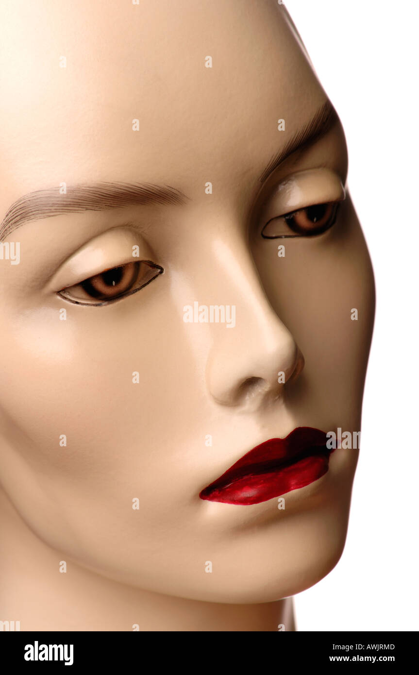 Mannequin-Kopf Stockfoto