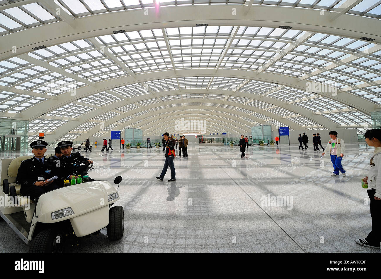 Terminal 3 Beijing International Airport. 13. März 2008 Stockfoto