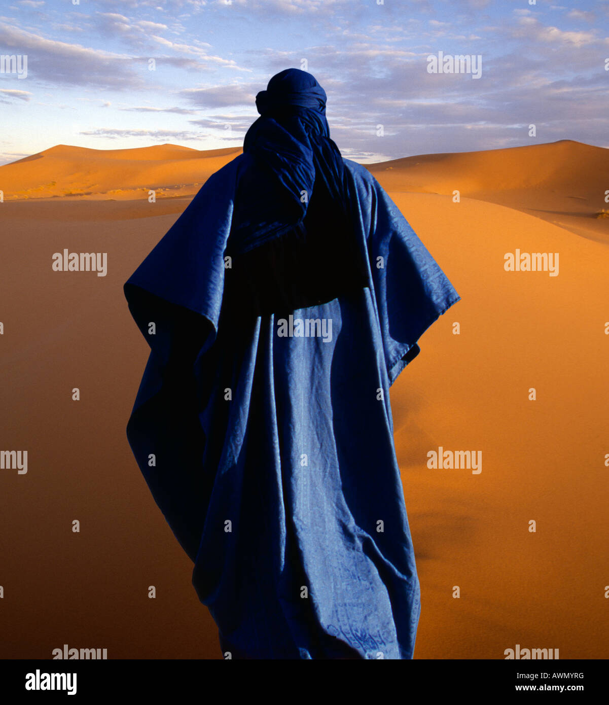 Nomaden in der Wüste Stockfoto