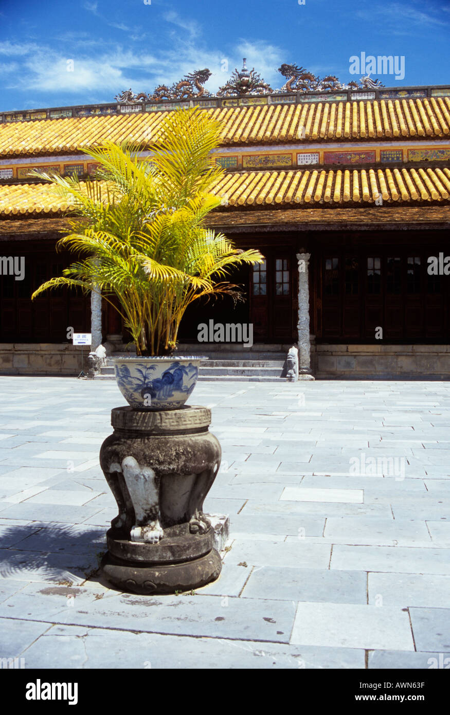 Imperiale Zitadelle in Hue, Vietnam Stockfoto
