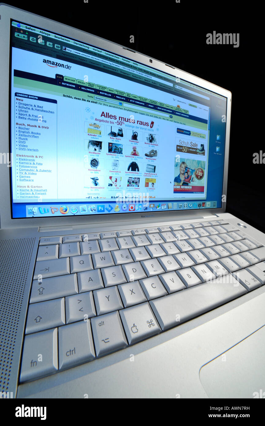 Online-shopping AMAZON Stockfoto