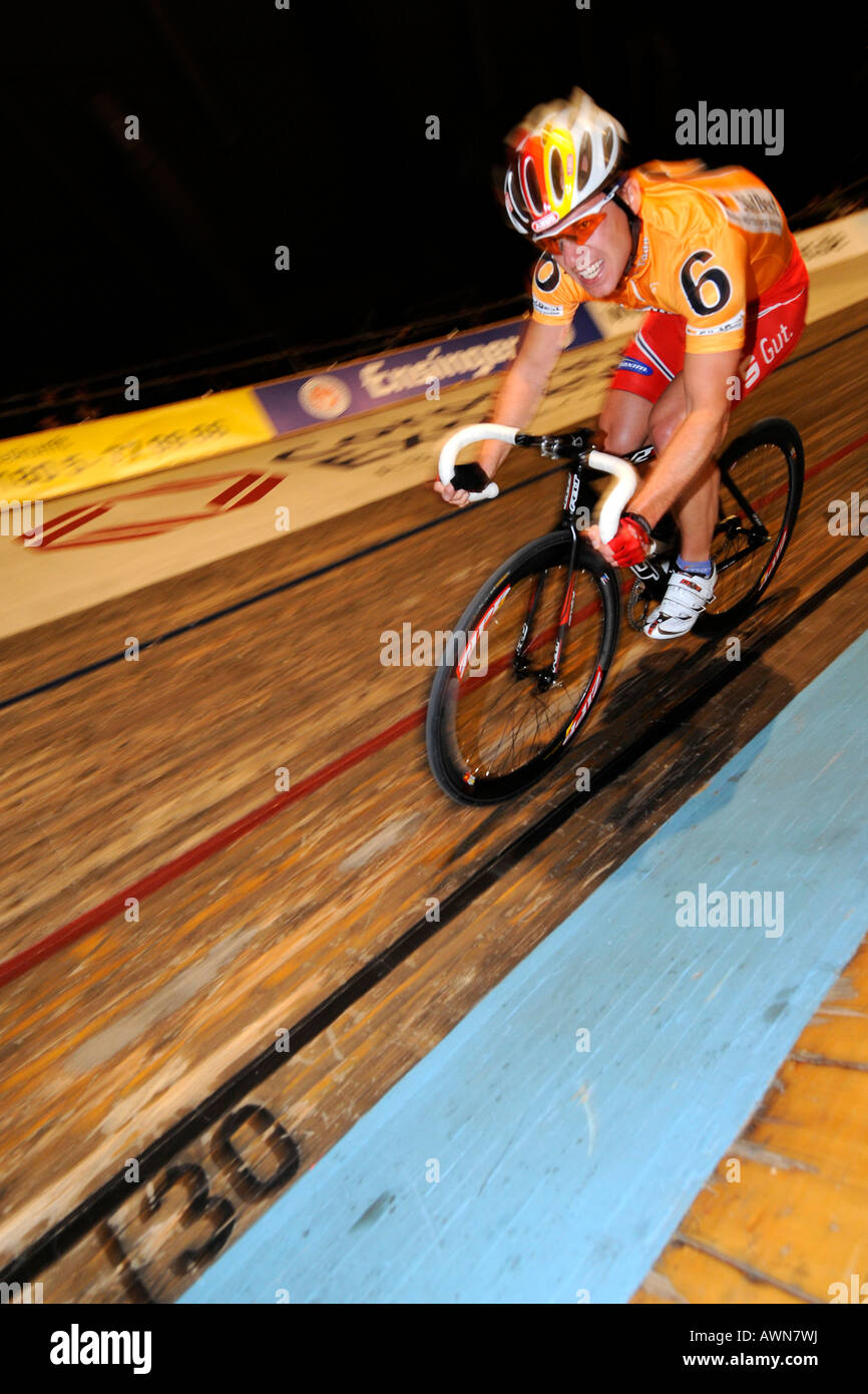 Sebastian FREY GER Sixdays 2008 Stuttgart, Baden-Württemberg, Deutschland Stockfoto