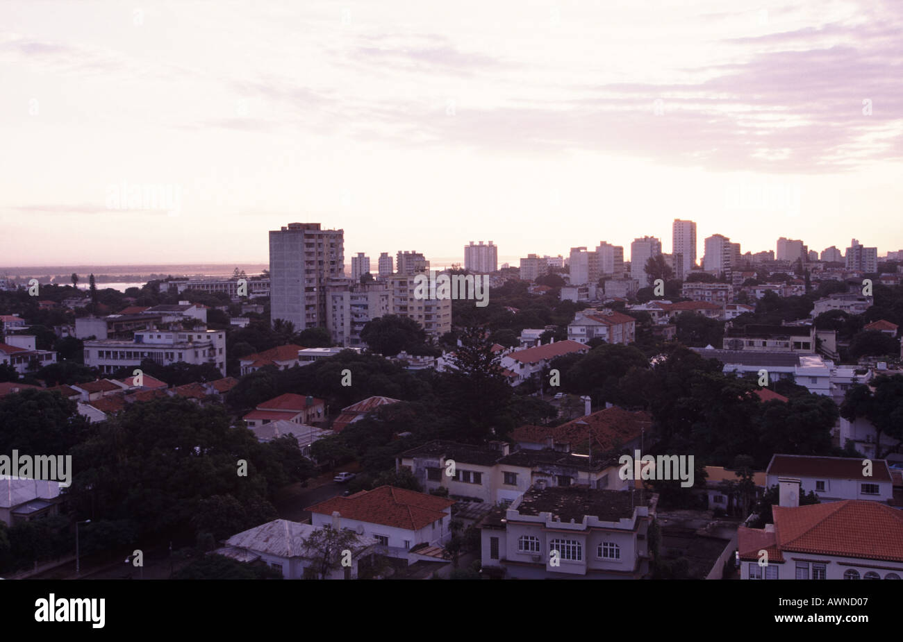 Mosambik-Maputo Stockfoto